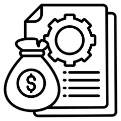 Financial Management Icon