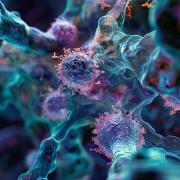 3d rendered illustration of a dna
