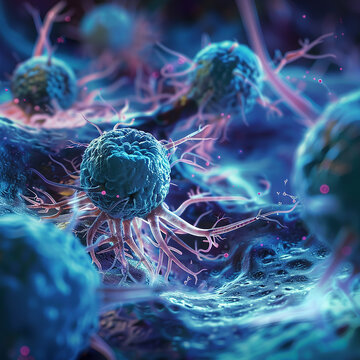 background with dna
