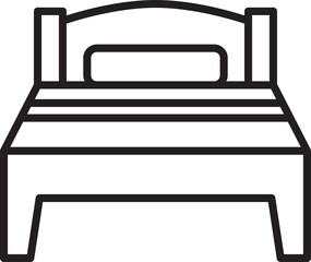 Bed Line Icon