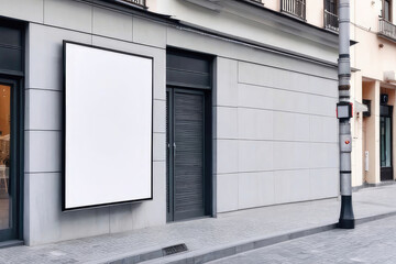 white garage door