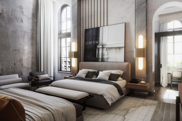 Modern bedroom