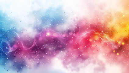 Pastel Watercolor Wave Patterns: Abstract Background