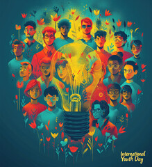 Capturing the Spirit of Youth. A Masterclass in Vector Illustration for International Youth Day