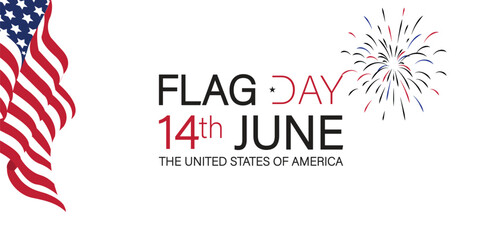 Obraz premium Artistic Inspiration for Flag Day June 14th Illustrations