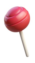 lollipop isolated on white