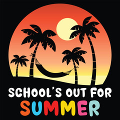 schools out for summer Shirt design