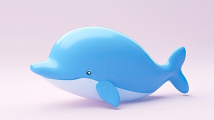 Fototapeta premium Cute Dolphin Illustration