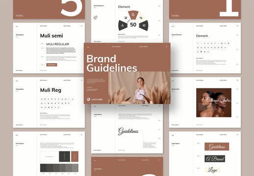 Brand Guidelines Layout