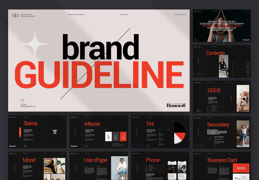 Brand Guideline Presentation Template