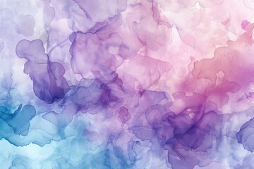 Fototapeta premium Soft and dreamy watercolor clouds background, perfect for design projects