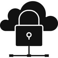 Cloud Security Icon