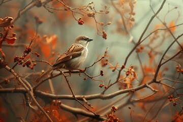 professional photo of a sparrow