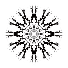 Luxury, Elegant and creative mandala pattern design	