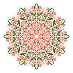 Luxury, Elegant and creative mandala pattern design	