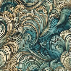 Spiral lines colored abstract texture background