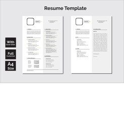Resume template
