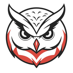 Cute Owl for toddlers' playful adventures vector illustration