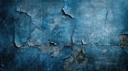 Obraz premium Blue grungy background with room for text