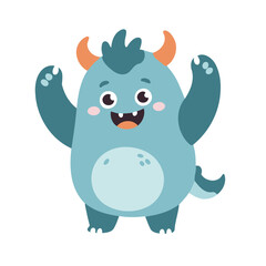Cute Monster for children vector illustration