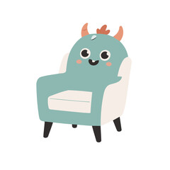 Cute Monster for children's books vector illustration