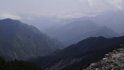 Fototapeta premium landscape with clouds