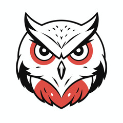 Vector illustration of a cute Owl for children book