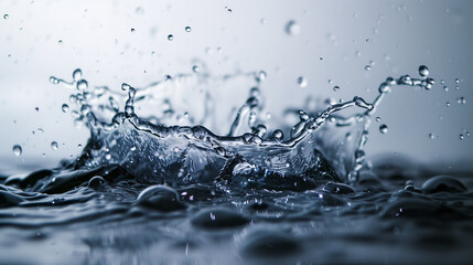 water drop splash
