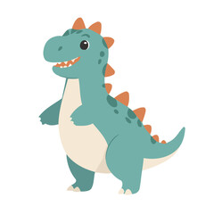 Cute Dino for kids books vector illustration