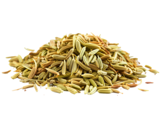 A Pile of Fennel with a Transparent Background PNG