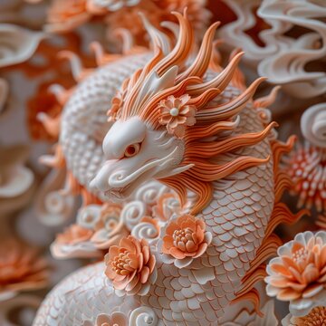A collection of dragon in various shapes and sizes