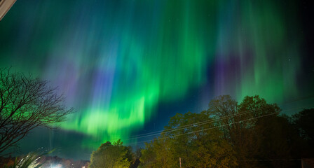 Radiant Dance of the Aurora. A Rare G5 Geomagnetic Storm Unleashes the Northern Lights