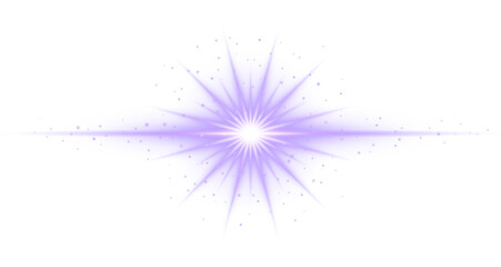 Purple Light Flare