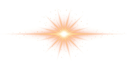 Golden Light Flare