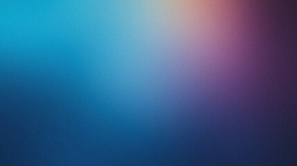 Obraz premium Grainy blue pink gradient background
