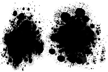 detailed ink splats Hyperrealistic Highly Detailed Isolated On Transparent Background Png File,ink...