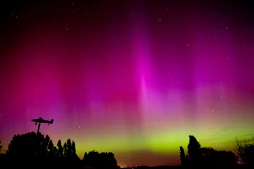 Des aurores boréales en Vendée en France © Maxime Mandin
