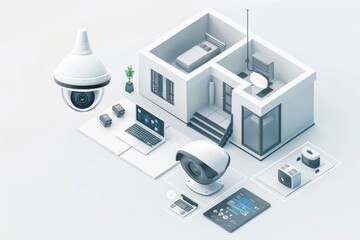 CCTV control systems benefit from monitoring enhancements, utilizing programmable switches for effective communication and support in smart home alarms.