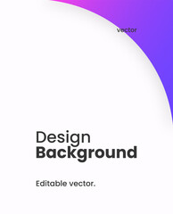 Simple colorful gradient background. Social media template vector illustration.