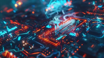 Fototapeta premium Software development concepts and programming for various devices Software Engineer Computer programmer coding process chart testing platform Data analytics online safety : Generative AI