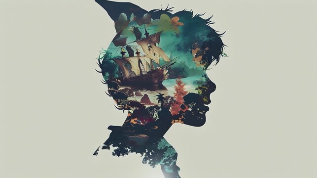 Fantastical Realm of Pirate's Cove and the Lost Boy's Imagination