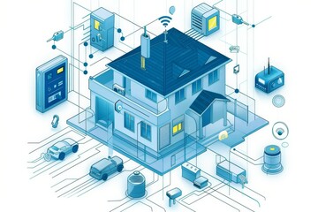 Leading-edge Wi-Fi technology in cameras manages safety debates, employing alarms for industrial seamless network transitions in smart operational planning.