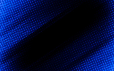 Fototapeta premium abstract blue and black are light pattern with the gradient is the with floor wall metal texture soft tech diagonal background black dark clean modern.
