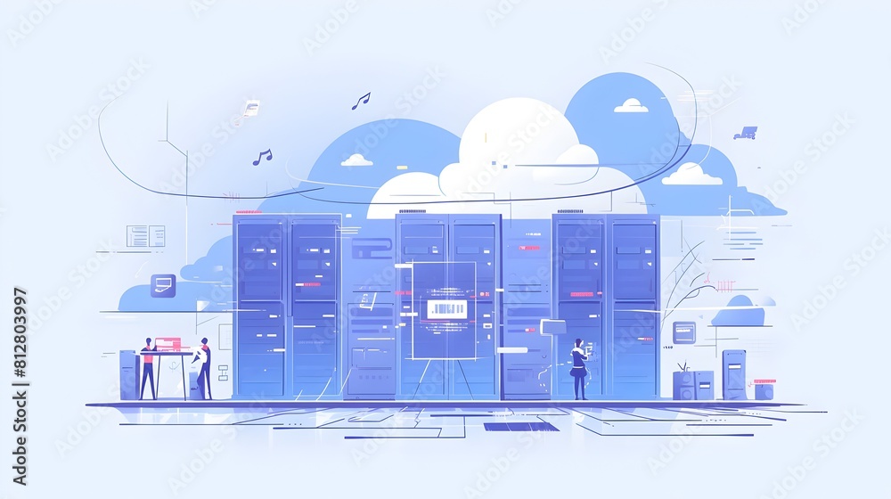 Aufkleber efficient server management and digital infrastructure solutions for modern enterprises