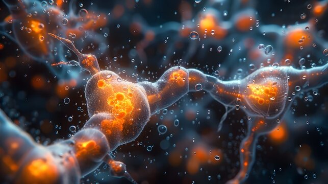 Intricate Neural Network Revealed through Electron Microscopy Unraveling the Complexity of the Brain s Cellular Structure and Connectivity