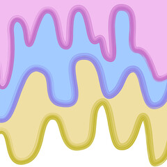 Melted vector pastel background image vector 