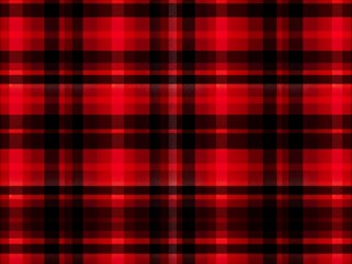 Obraz premium Captivating Red Plaid Pattern 