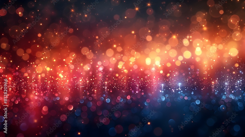 Aufkleber dazzling holographic christmas abstract graphic with iridescent and shimmering effects