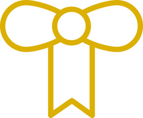 cotton ribbon icon 
