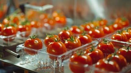 the process of making tomato a factory